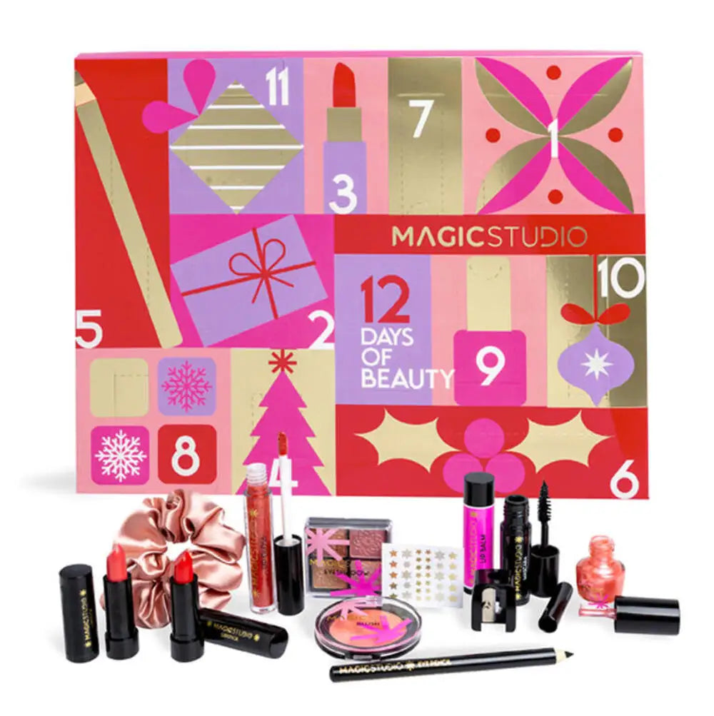 Calendario de adviento de maquillaje 12 días
