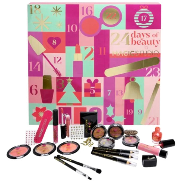 Calendario de adviento de maquillaje 24 días