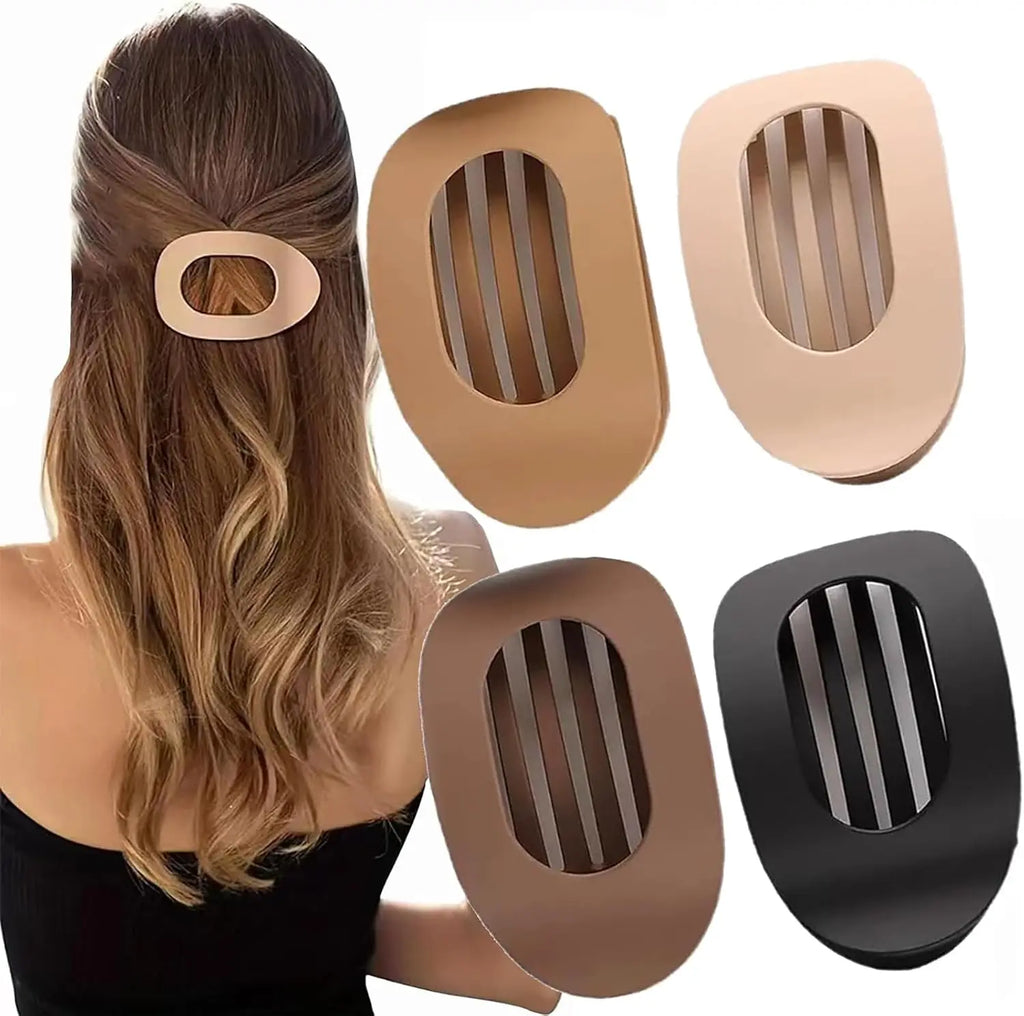 Set de 4 pinzas de colores lisos