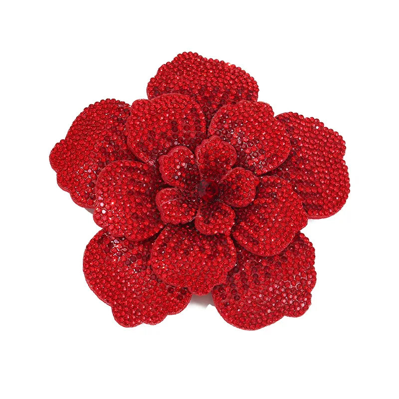 Broche de flor, detalle