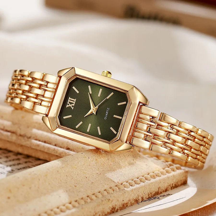 Reloj con correa metálica