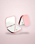 Espejo de bolsillo con luz LED · Lunares