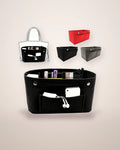Organizador de bolso de fieltro · Lunares