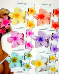 Pinzas de flor tropical · Lunares