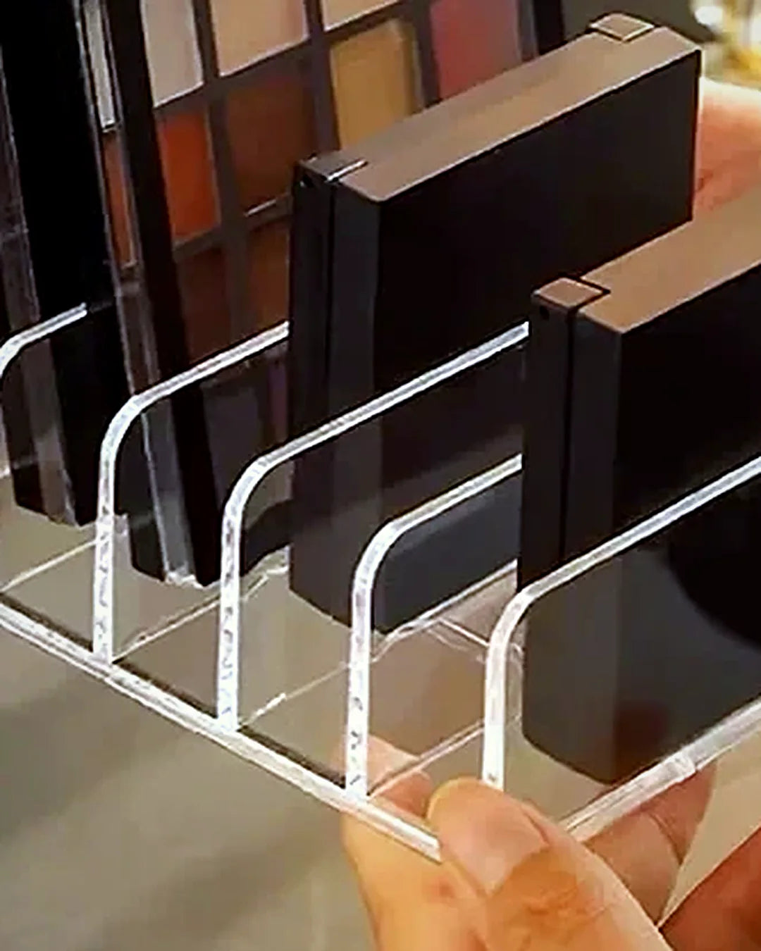 Organizador de maquillaje 7 huecos · Lunares